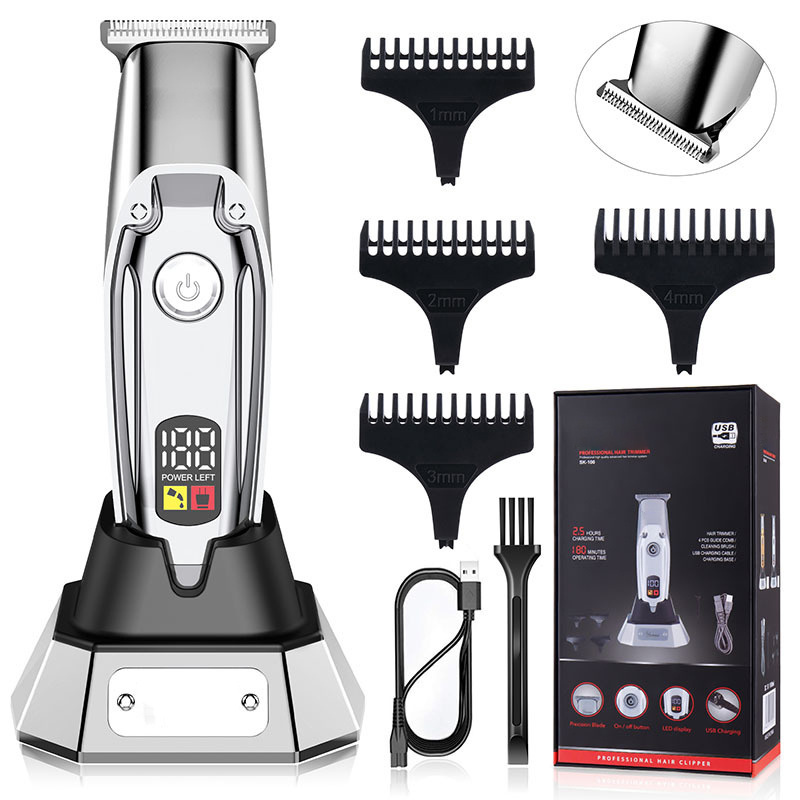 All Metal Professional Brushless Motor Hair clipper& Hair Trimmer with Graphite Blades