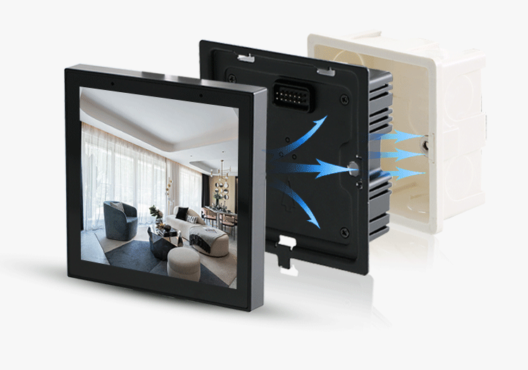 Embedded Tuya Zigbee Smart Home 4 Inch IPS Touch Screen IOT PX30 Android 8.1 Smart Home Touch Panel