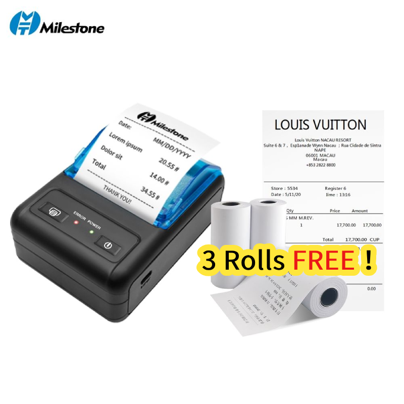 MHT-P11 58mm mini handheld  bluetooth portable mobile thermal receipt printer