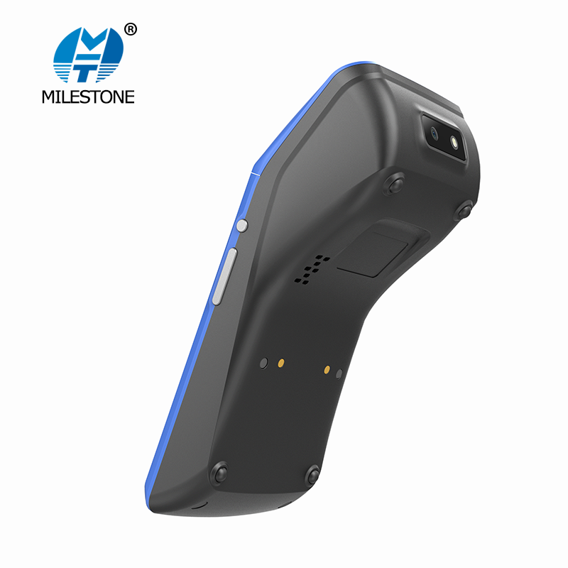 MHT-M1 Milestone handheld android pos terminal wireless android pos with thermal printer nfc pos machine