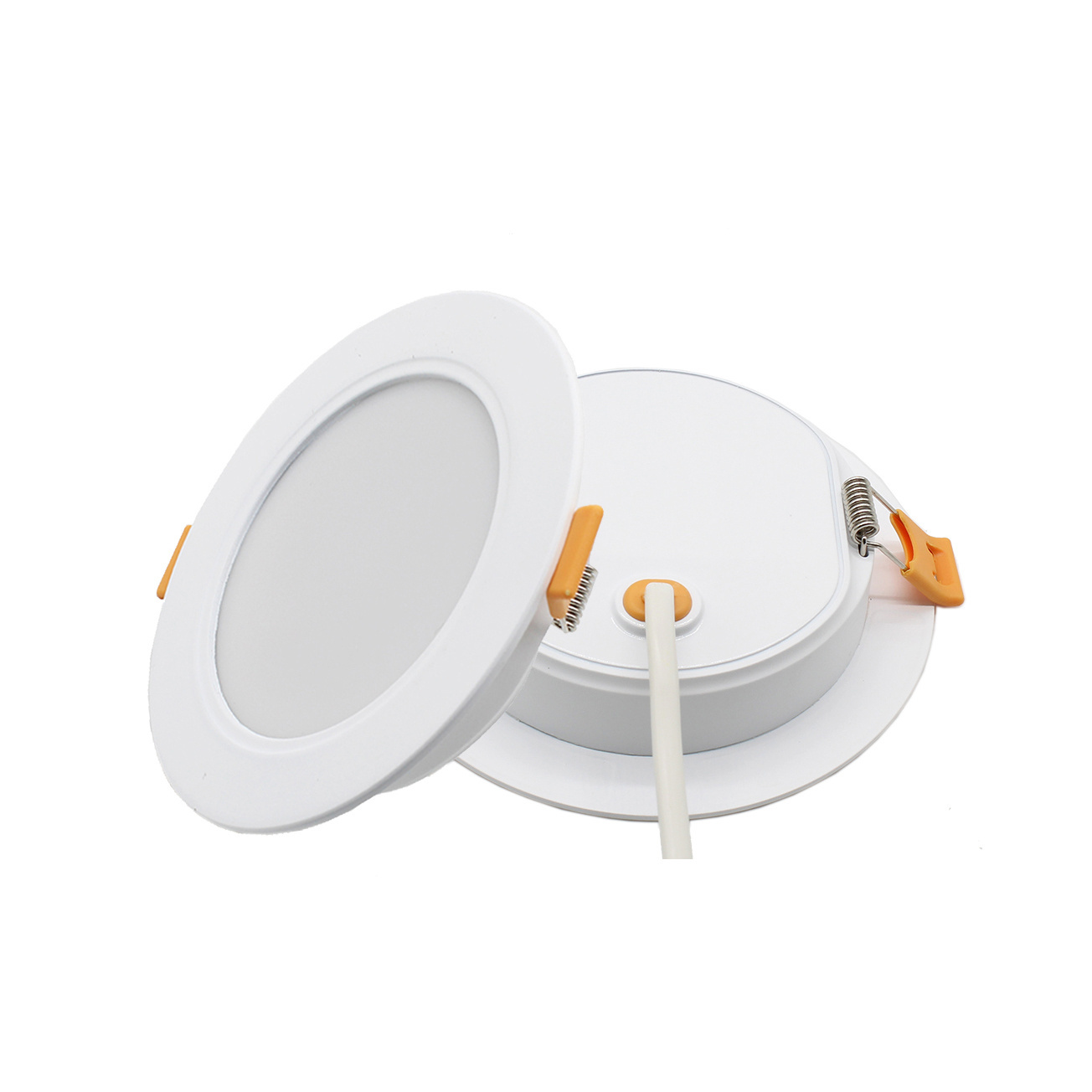 New Erp IP54 waterproof ceiling recessed downlight round slim panel light 5w 9w 12w 18w 24w led downlight