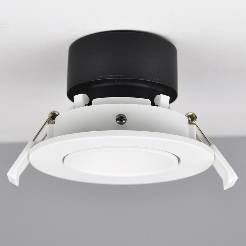 7W Small Angled LED Recessed Ceiling Spotlights aluminum light ceiling light for clothing store