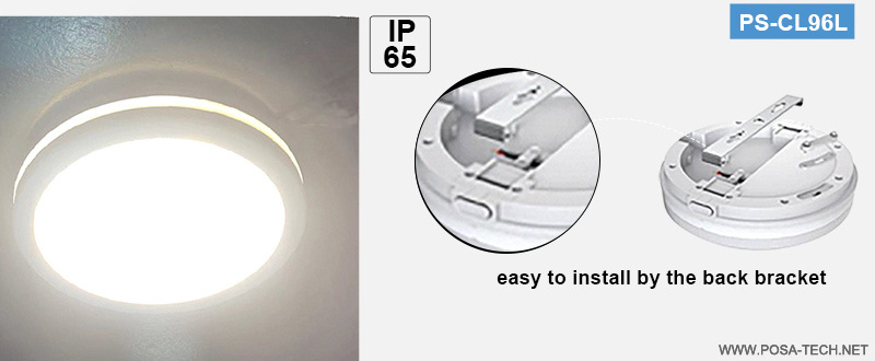 Indoor Outdoor Ceiling Flush Mount 20W 30W 40W Surface Mount LED Light Fixture Ceiling Light