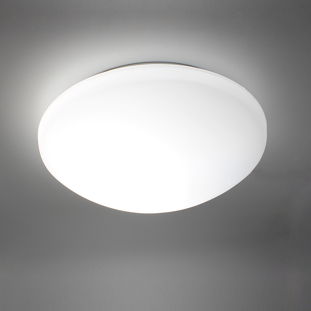 glass cover ceiling light with E27 lamp holder