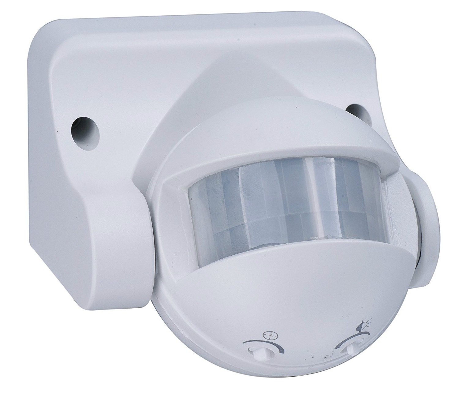 Surface Wall Mounted PIR Motion Sensor with Time Selectable, Infrared Sensor Displacement Sensor, Light Switch