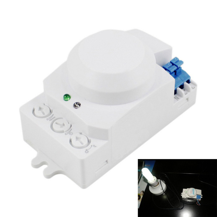 5.8GHz 220V ON/OFF Microwave Sensor,  Radar detector, Microwave Motion Sensor Light Switch