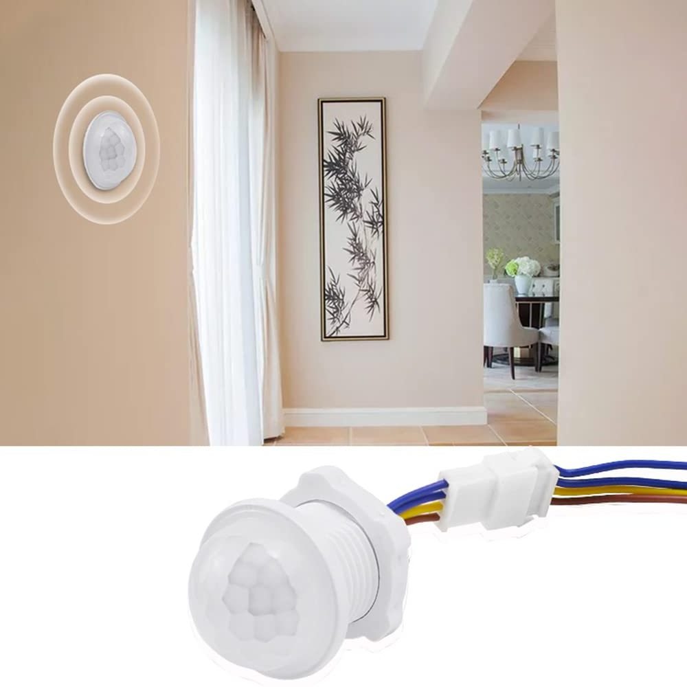 110v 220v Mini Closet PIR Sensor Detector Smart Switch LED PIR Infrared Motion Sensor Detection Automatic Sensor Light Switch