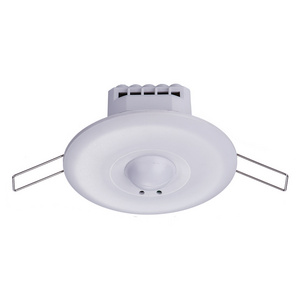 1200W Ceiling recessed mounted microwave motion sensor, embedded mounted microwave sensor light switch