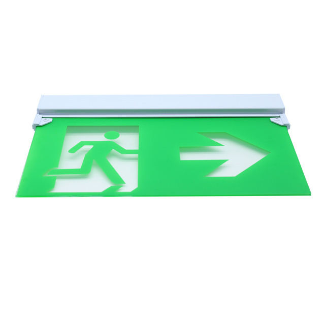 Hot selling wall mounted fire safety emergency LED exit signs light