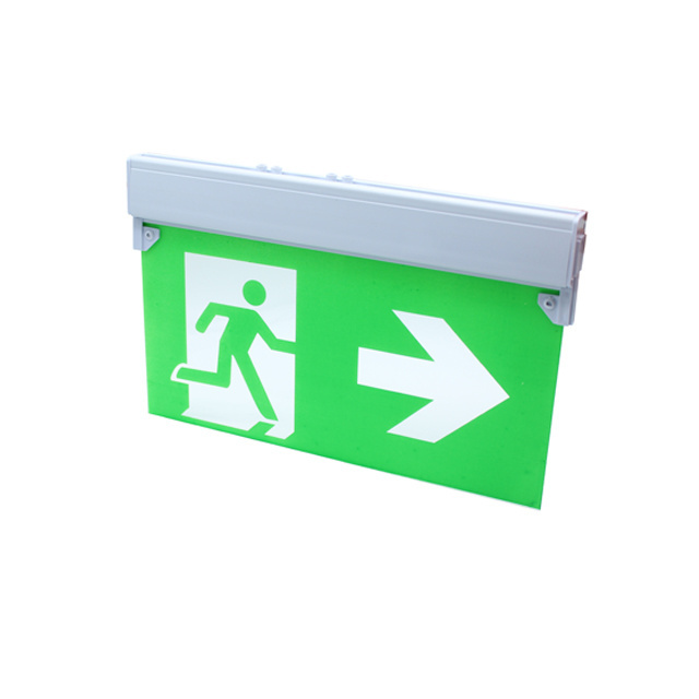 Hot selling wall mounted fire safety emergency LED exit signs light