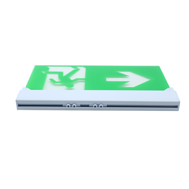 Hot selling wall mounted fire safety emergency LED exit signs light