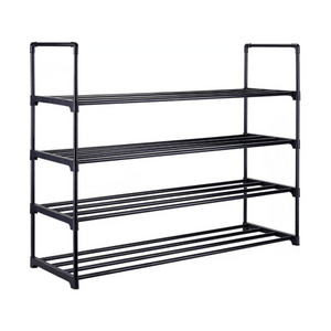 Metal tier shelf cheap shoes tubing display rack