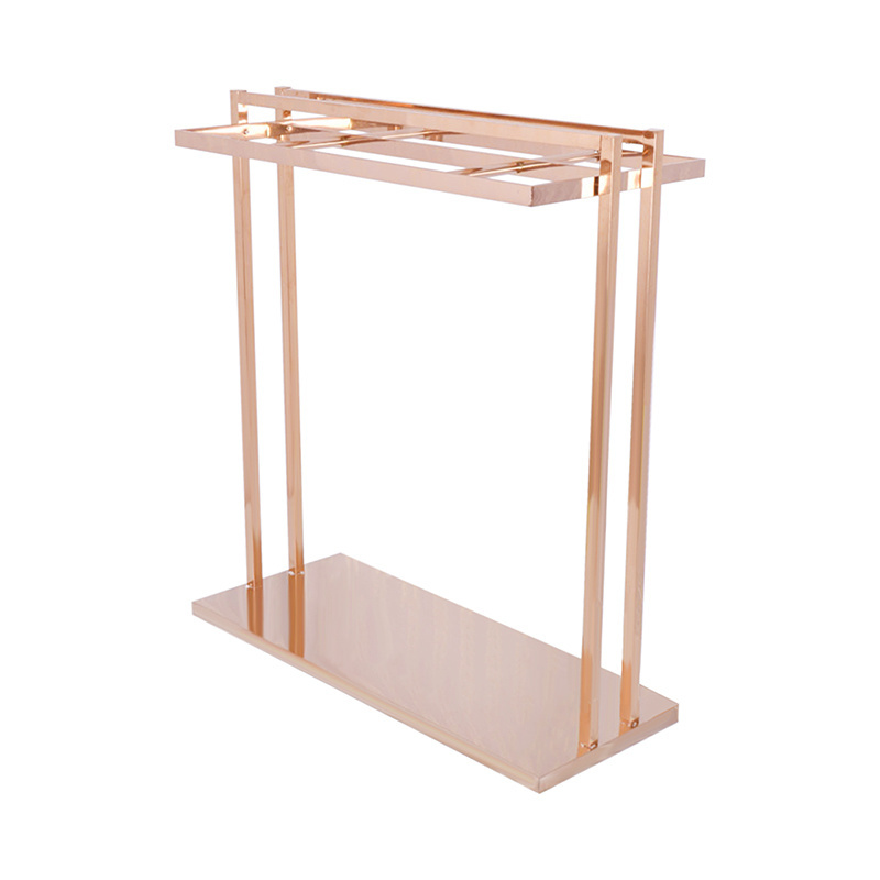 Retail store fixtures buy clothing racks wall clothing racks gold clothing rack