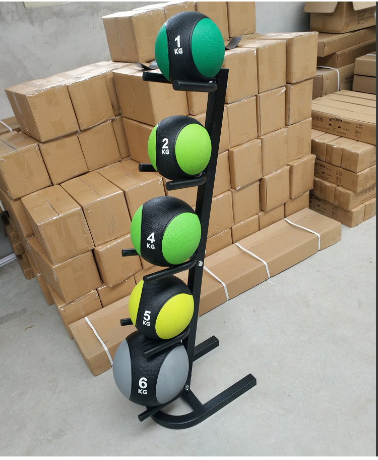 Single Medicine Ball  Basketball Tree Rack Vertical Holder 5 Stack Storage Rack