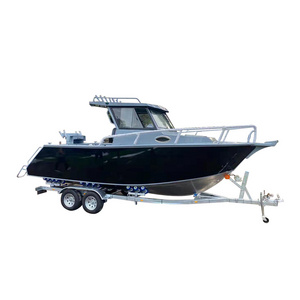 7.5m small yacht fishing jet boat 2022 design for sale