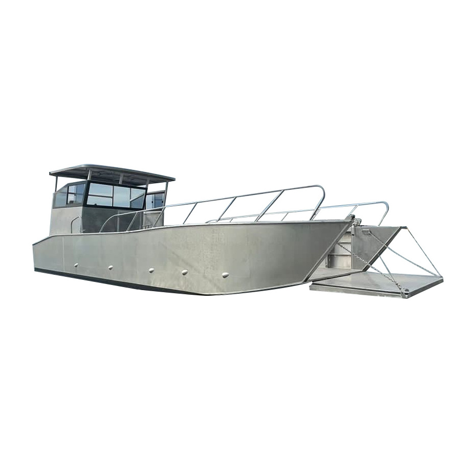 10m x 3m cargo boat landing cruiser for car and passenger transport in island and river