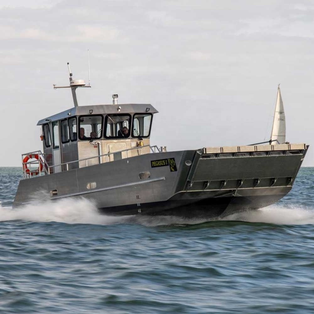 14m Work Boat Aluminum Landing Craft Boat for Sale