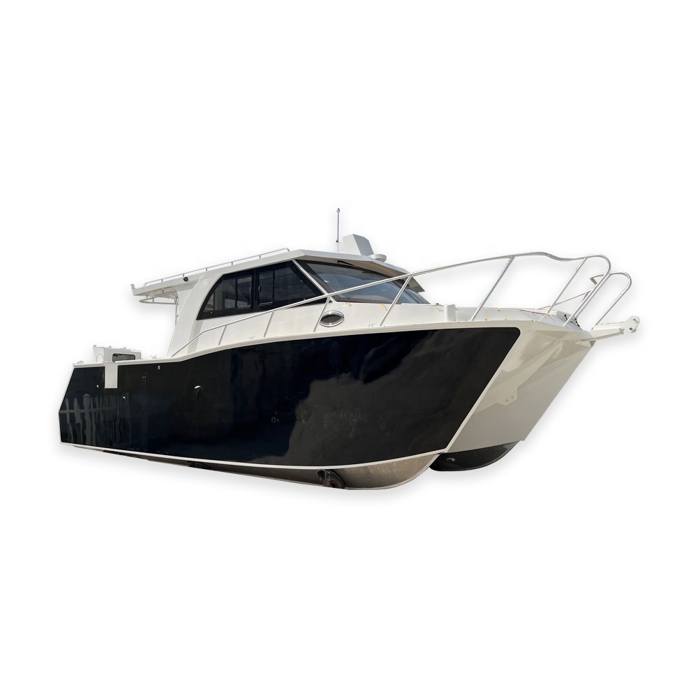 New Zealand designed 33ft 10m twins hull catamaran boats aluminum fishing party yacht with motor for sale