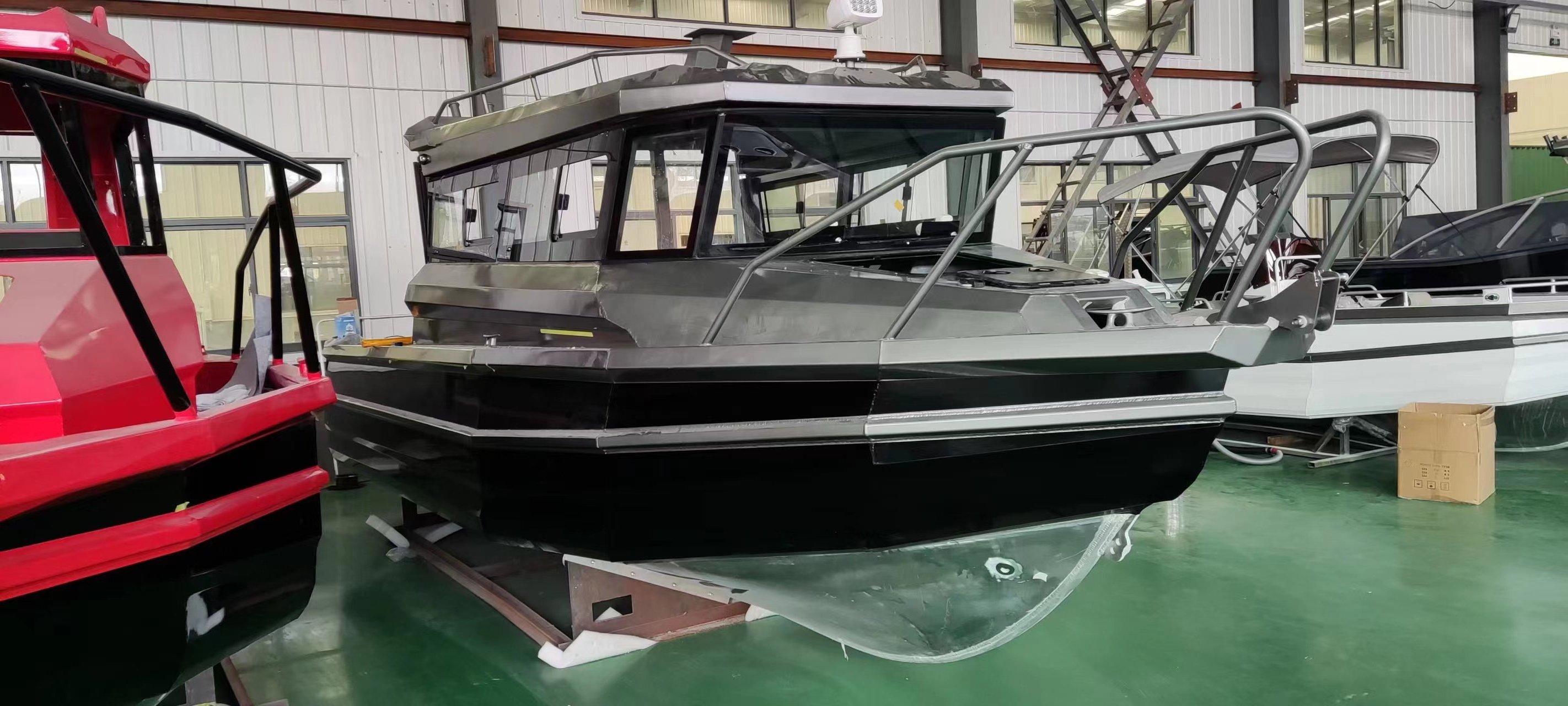 25ft 7.5m Chinese Aluminum Speed Fishing Cabin Boat for Sale Versatile Vessel for Sale