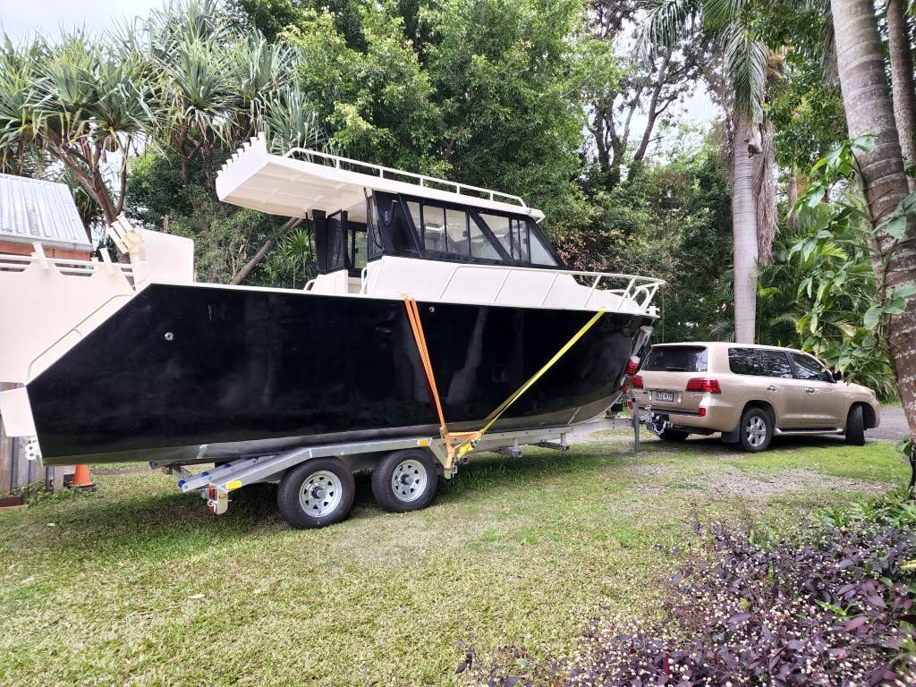 7.9 meter Alloy catamaran leisure boat 10 passenger ferry boats for sale