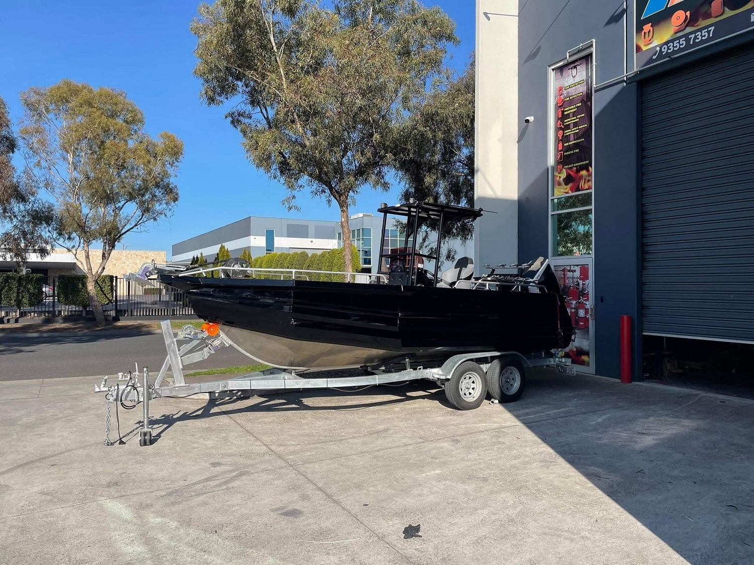 2022 New 19.5ft center console personal aluminum speed boat for fishing jet boat