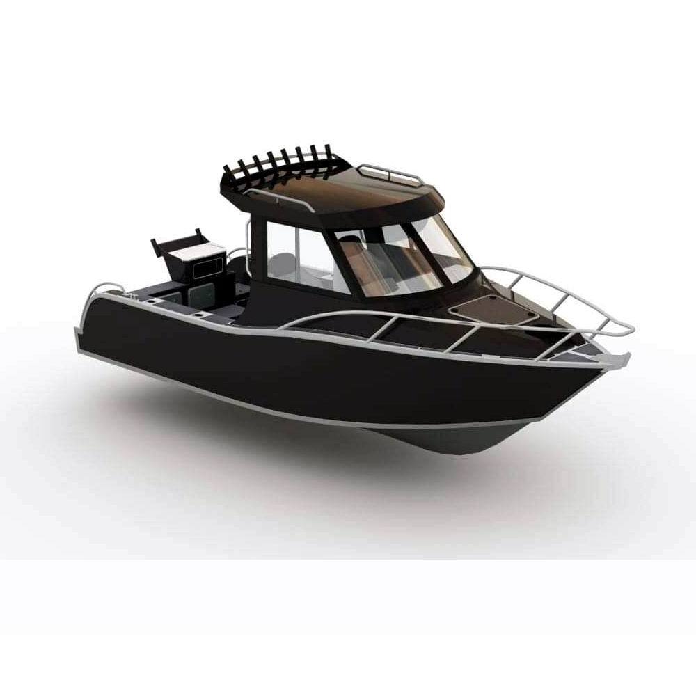 Poseidon fishing vessel 625 Profisher aluminium boats China for fishing sport