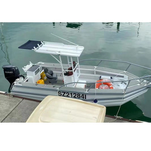 2022 New 19.5ft center console personal aluminum speed boat for fishing jet boat