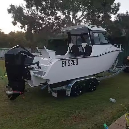 Family 21ft Profisher Aluminium Boat 6m Poseidon Fishing Vessel New Condition Sale New Zealand Australia