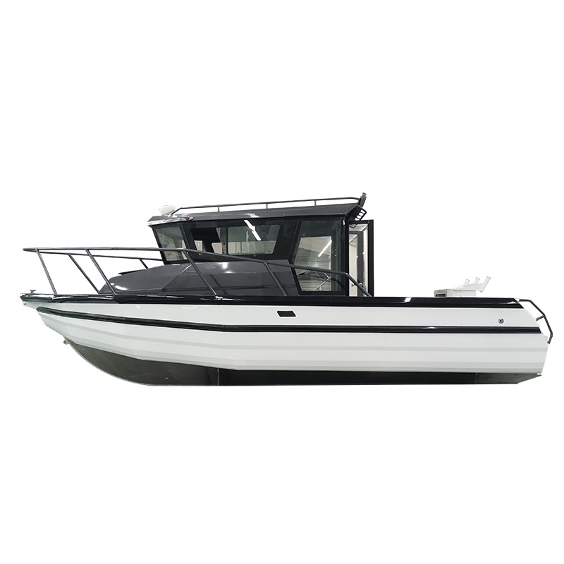 25ft/7.5m aluminum easy craft boat for family fishing