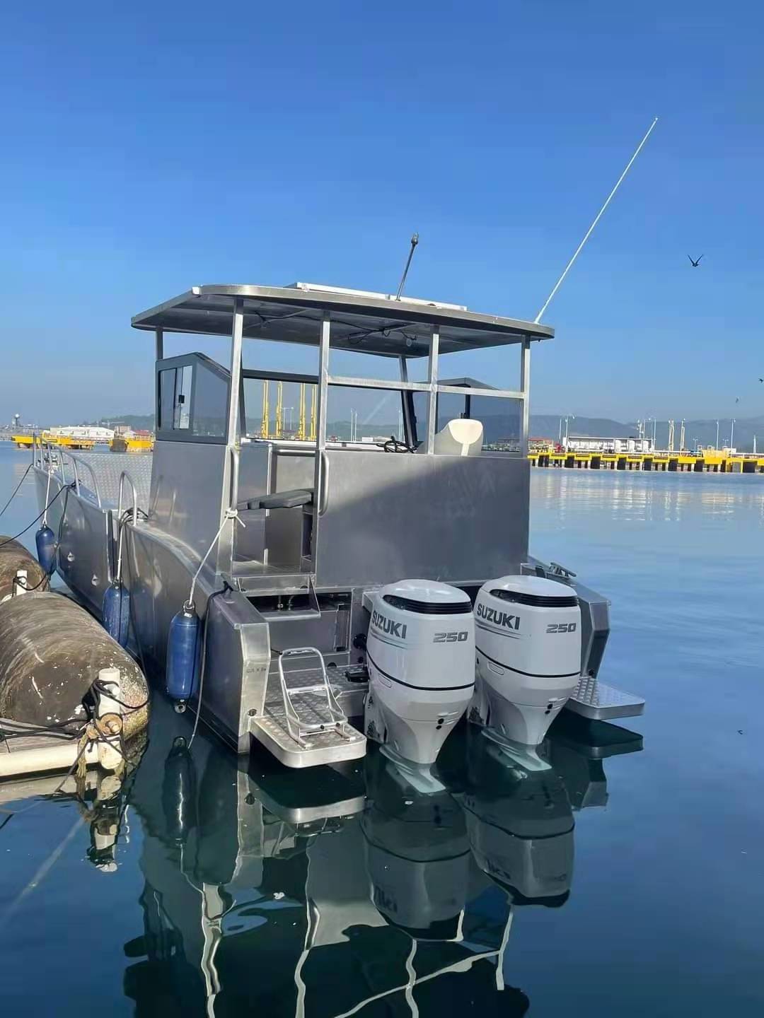 Poseidon 10m 32ft Aluminum Commercial Landing Craft Work Boat Barge