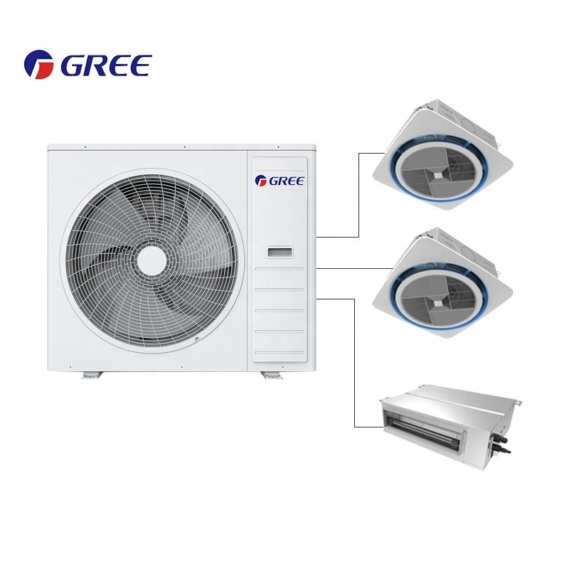 Gree GMV5 Mini VRF Air Conditioner Split Multi Function Central Air Conditioning System Inverter Cooling Heating HVAC for Home