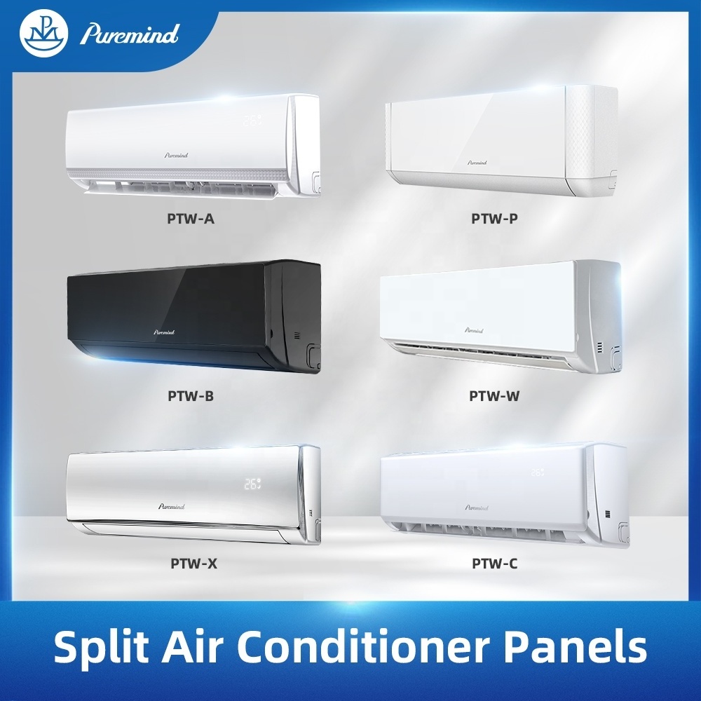 Puremind High Quality 9000btu 12000Btu Split Wall Mounted Air Conditioner R410A R32 Inverter Cooling Fast  Wifi Control OEM