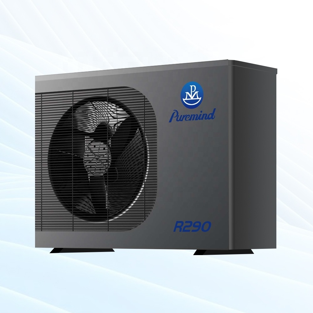 America Newest Design R290 Heat Pump A+++ ERP Floor Heating Hot Water APP Control for House Swimming Pool