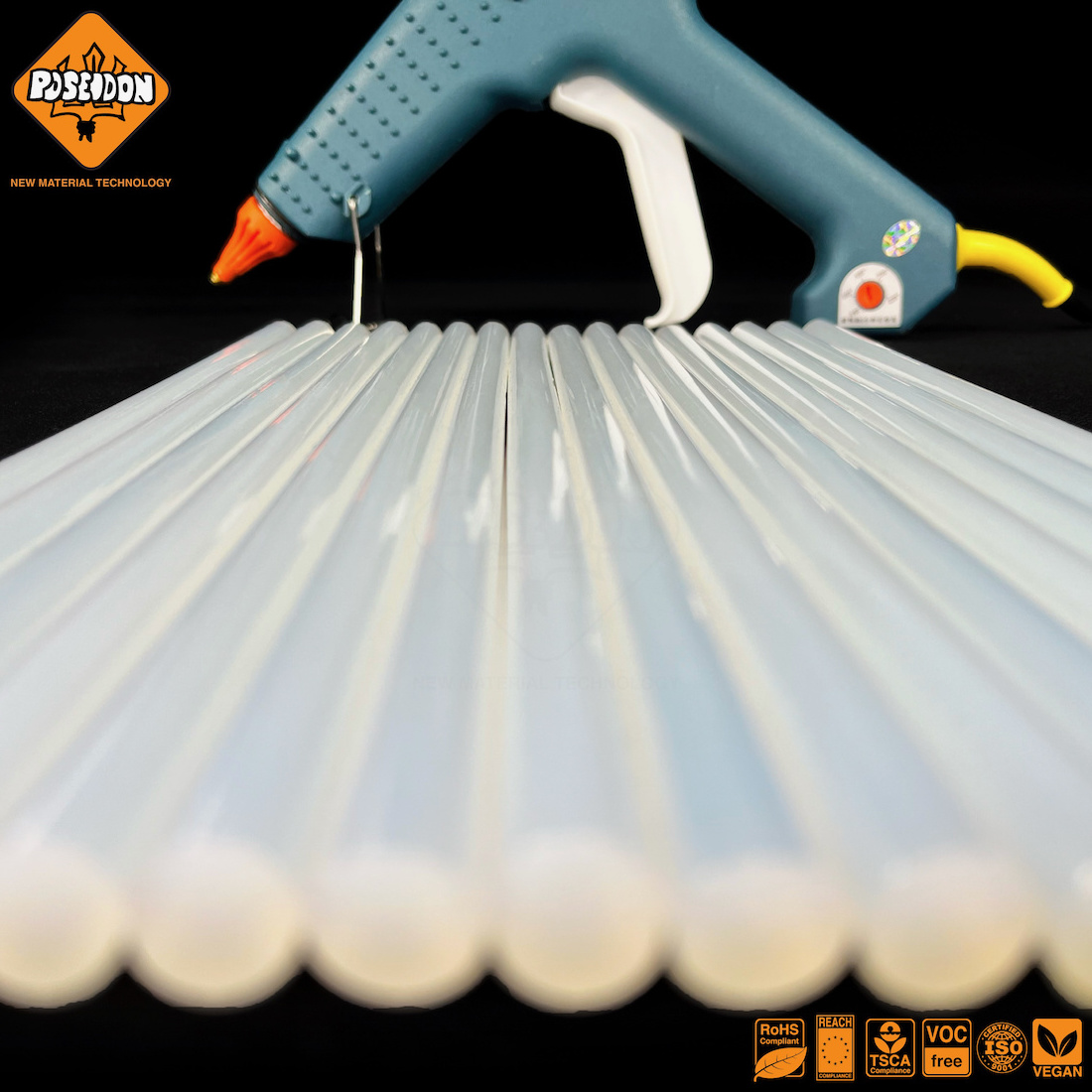 EVA Hot Melt ADHESIVE STICKS for general purpose, craft, toy industry, packaging, paper or others, Non-Toxic, Stick GLUE GUN