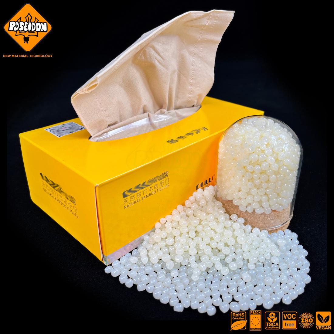 Hot melt Glue/ ADHESIVE for TISSUE CARTON boxes Packaging assembly PO Polyolefin  Eco-Friendly and Non-Toxic High Quality