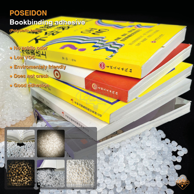 Hot Melt ADHESIVE for BOOK ASSEMBLY spine attachment, albums, periodicals, magazines, notebooks, bookbinding GLUE, Non-Toxic