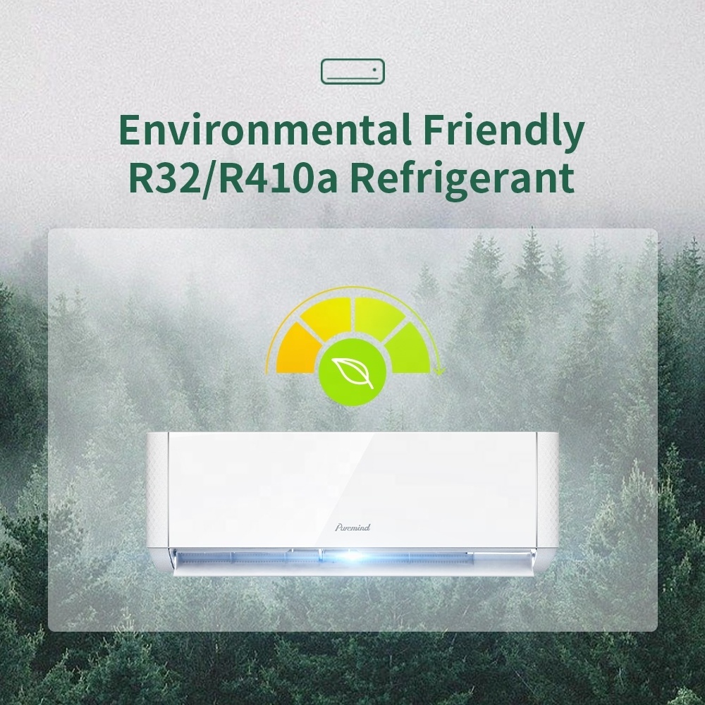 Gree Pular Series 9000 Btu-24000 Btu Mini Split Inverter Air Conditioner for Home Office R32/R410a Ductless Air Conditioning