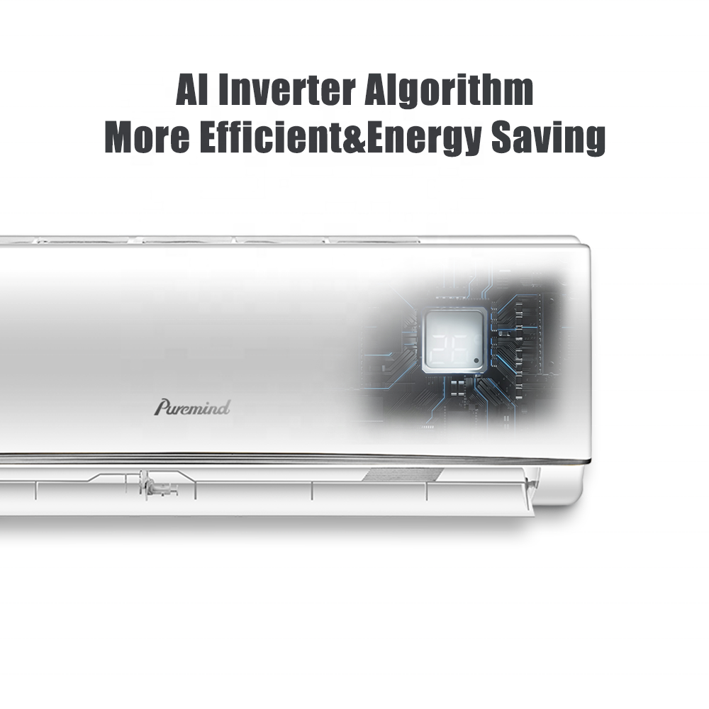 Puremind North American R410a Air Conditioners Inverter 9000Btu-24000Btu 50/60Hz Mini Split Air Conditioning Ductless A/C Unit