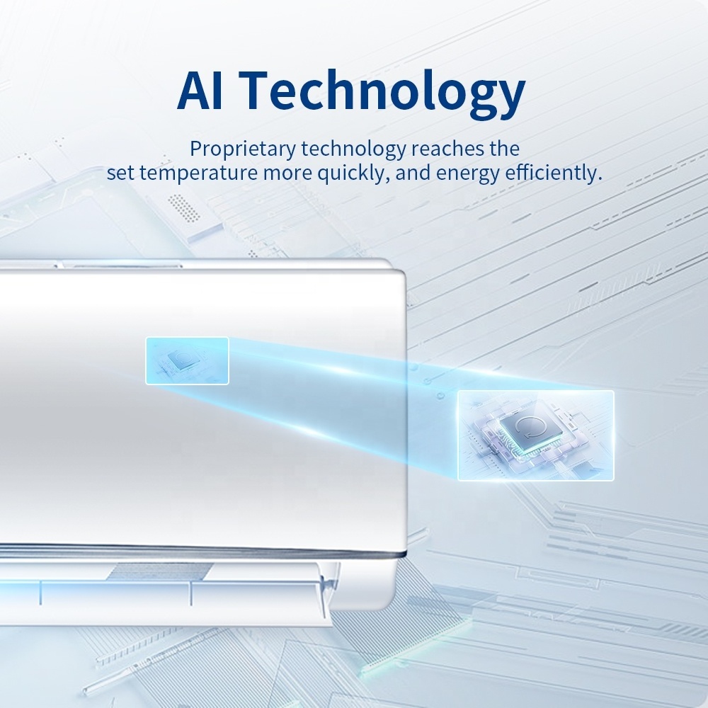 TCL Smart Air Conditioners for Office Home 9000-24000Btu Fast Cooling Inverter Air Conditioner Aire Acondicionado