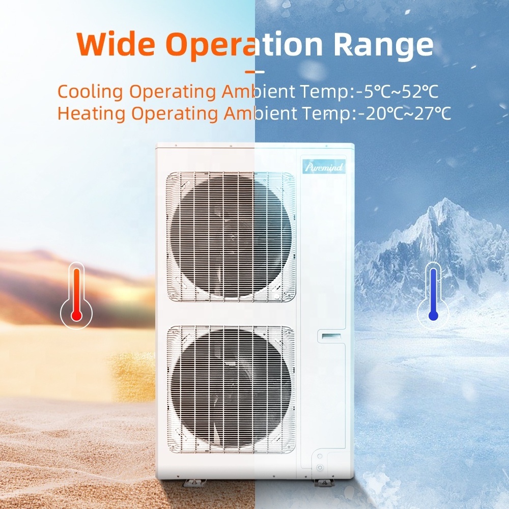 Gree Multi Zone Mini Split Air Conditioner DC Inverter R32 R410a VRF Air Conditioning System Cassette Duct Type Fan Coil Wifi