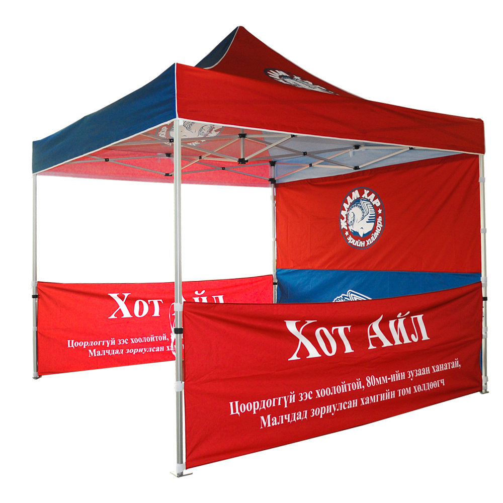 Customize Your Vendor Pop-up Display Canopy Tents with Custom Printed Graphics