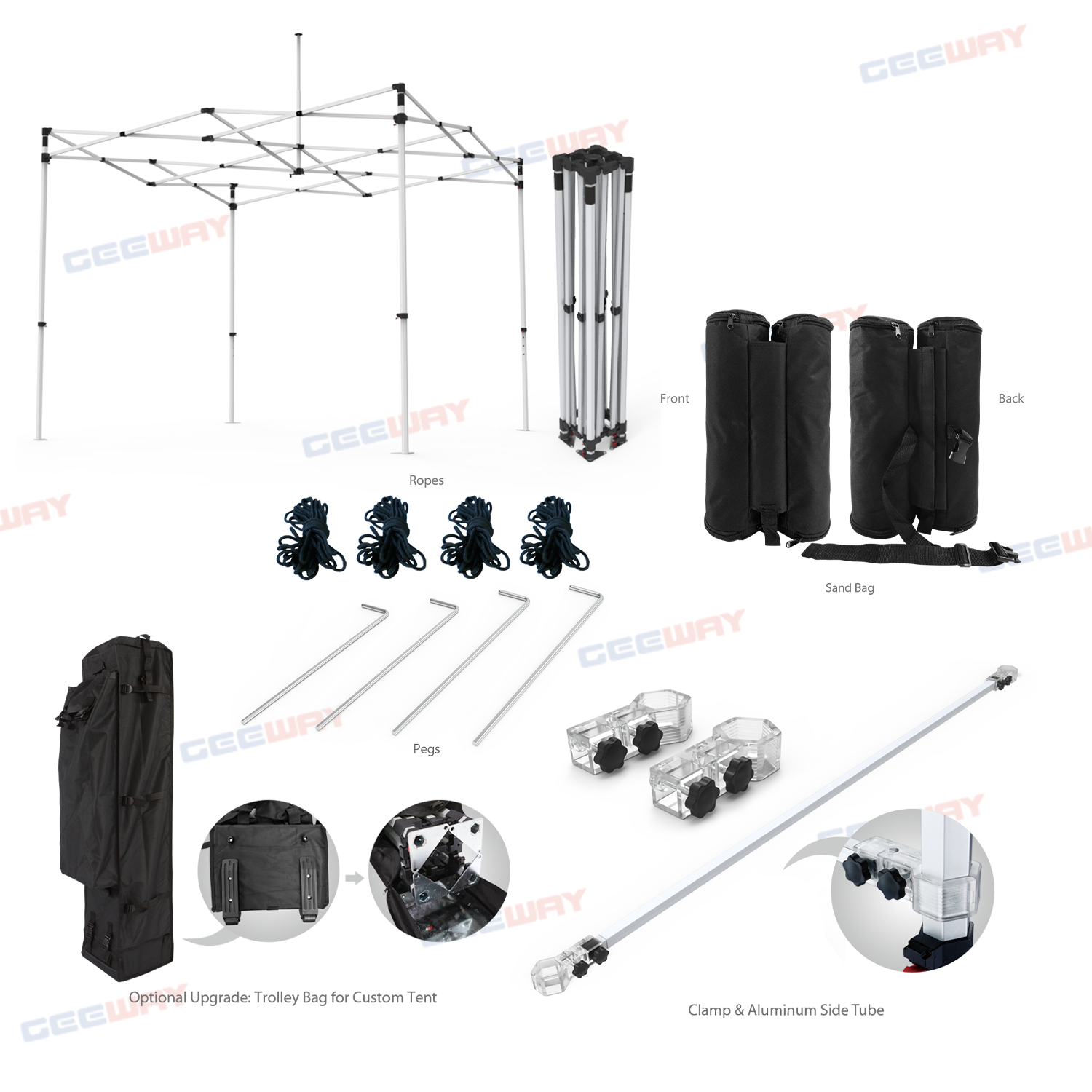 Hexagon 20x10 Top movable gazebos 10x15 sporting Outdoor waterproof folding custom canopy tent 10 x 20ft pop-up trade show tent