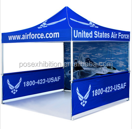 Heavy Duty Frame Pop Up Canopy Gazebo Beach Advertising Trade Show 3x3 Tent canopy printing