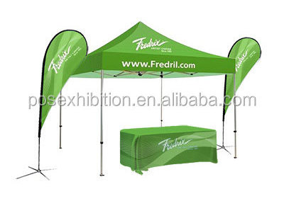 Heavy Duty Frame Pop Up Canopy Gazebo Beach Advertising Trade Show 3x3 Tent canopy printing