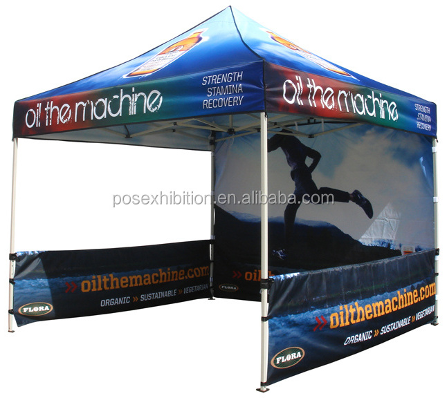 Heavy Duty Frame Pop Up Canopy Gazebo Beach Advertising Trade Show 3x3 Tent canopy printing