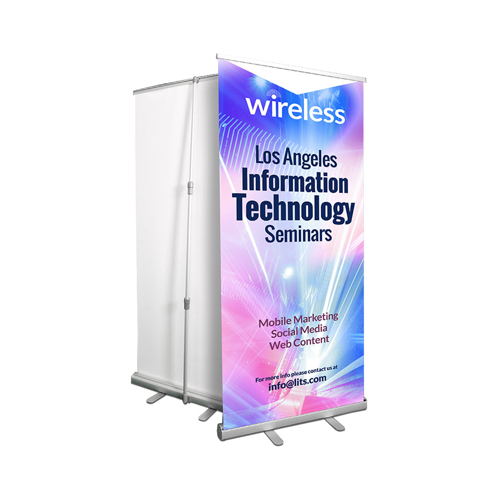 Trade Show banner wholesale manufacturer design digital rollup display retractable roll up banner stand roll