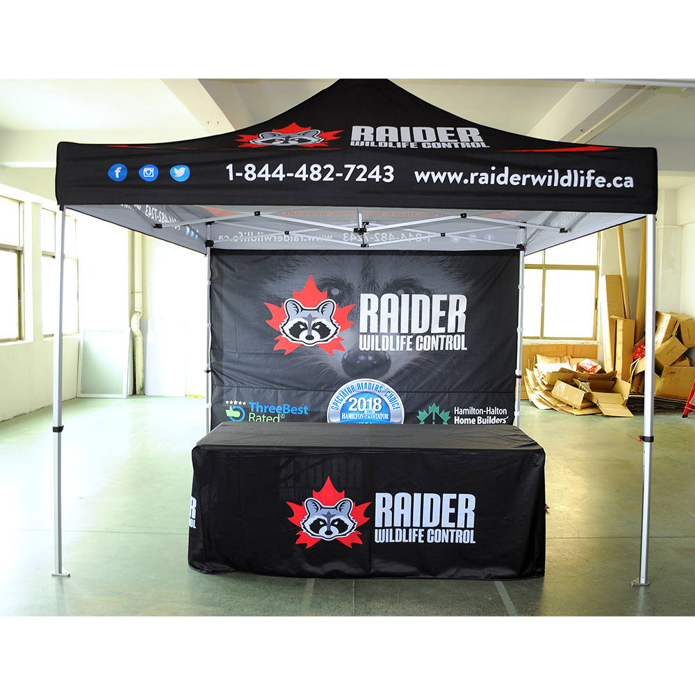 Tent marquee ripstop sublimation canvas pop up market promotional folding tent stall gazebo