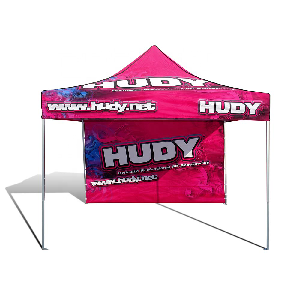 Waterproof flame retardancy fabric 3x3 large commercial pop-up portable custom foldable star canopy tent