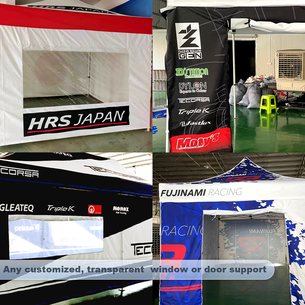 Exhibition events large tents custom print logo folding 10x20 feet easy pop up canopy tent