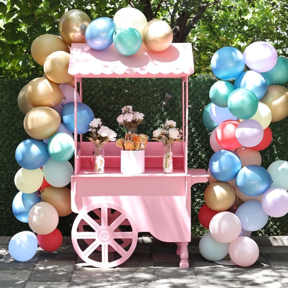 Outdoor Wedding Party White Cinderella Metal Pumpkin Carriage for Sale